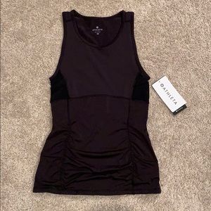 Athleta Black Stealth Tank NWT Size XS
